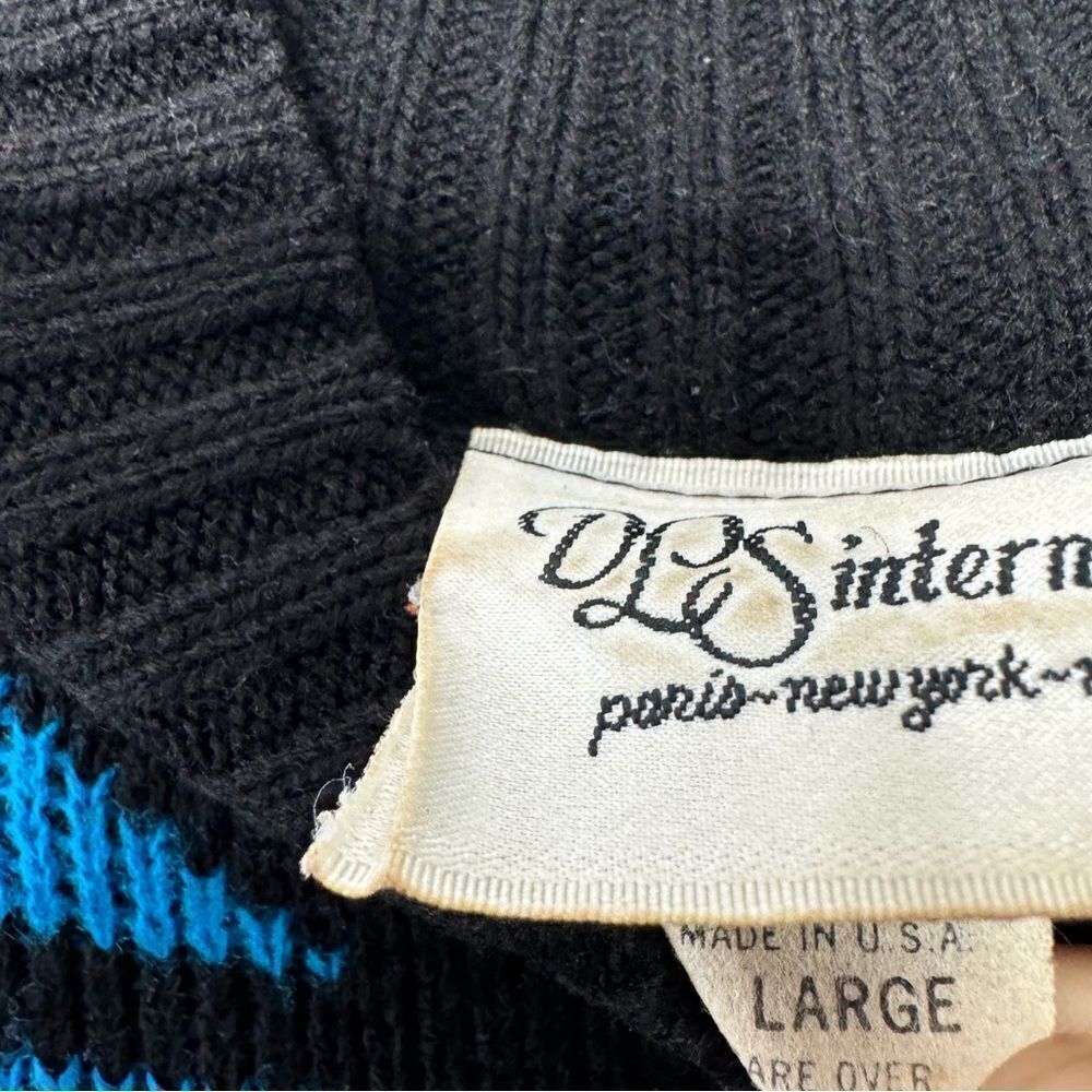 Vintage DLS international sweater dress size large - Picture 4 of 6